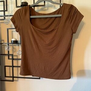 Brown Women's Top